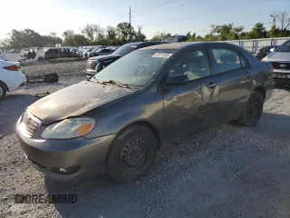 2006 Toyota Corolla CE with VIN 1NXBR32E16Z605652, listed as a Copart auction lot 61011585 with 214,693 mi miles and Salvage title. Bid and sale history available at DreamBid. Image 1.