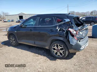 2021 Kia Seltos S with VIN KNDEUCA25M7096104, listed as a Copart auction lot 51390905 with 46,774 mi miles and Salvage Title. Bid and sale history available at carsss.com. Image 2.