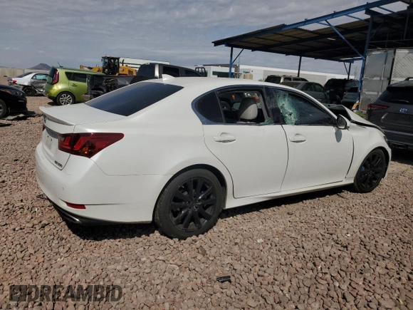 2015 Lexus GS 350 with VIN JTHBE1BLXFA006137, listed as a Copart auction lot 51622245 with 97,662 mi miles and Salvage title. Bid and sale history available at DreamBid. Image 3.