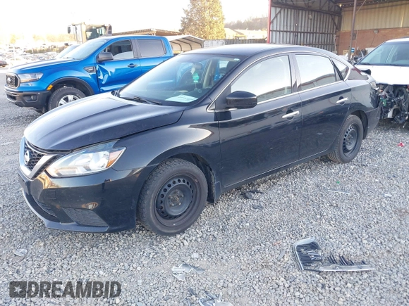2016 Nissan Sentra SV with VIN 3N1AB7AP4GY321318, listed as a IAAI auction lot 40985808 with 191,048 mi miles and . Bid and sale history available at DreamBid. Image 2.