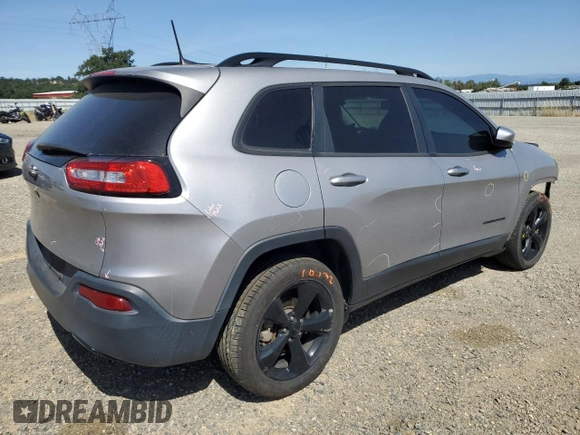 2018 Jeep Cherokee Latitude Tech Connect with VIN 1C4PJLCB7JD543043, listed as a Copart auction lot 56206495 with 79,201 mi miles and Salvage title. Bid and sale history available at DreamBid. Image 3.