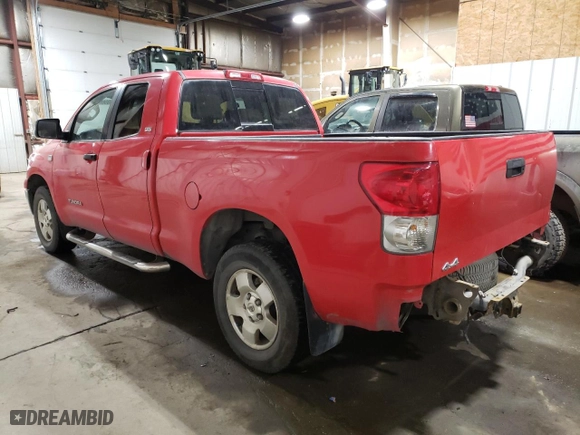 2007 Toyota Tundra SR5 with VIN 5TFBT54197X008583, listed as a Copart auction lot 49336665 with 127,564 mi miles and Non Repairable. Bid and sale history available at carsss.com. Image 2.