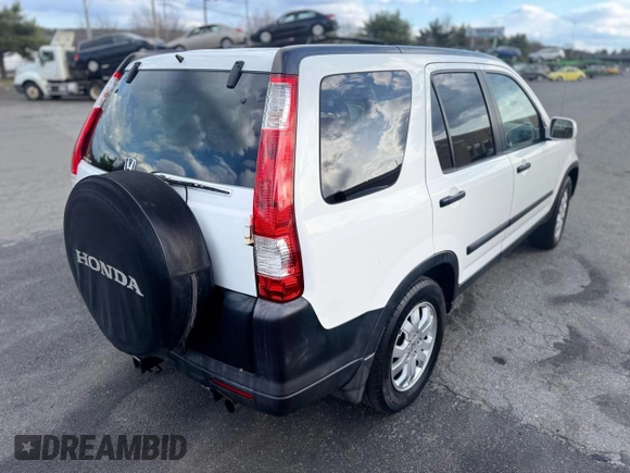 2006 Honda CR-V EX with VIN SHSRD78836U433152, listed as a Copart auction lot 51731355 with 163,992 mi miles and Clean Title. Bid and sale history available at carsss.com. Image 4.