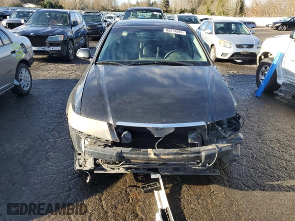 2005 Acura TSX z VIN JH4CL958X5C006898, wystawiony jako Copart lot #85274094 z przebiegiem 183 211 mil mil oraz Szkoda całkowita • Salvage title. Historia ofert i sprzedaży dostępna na DreamBid. Obrazek 5.