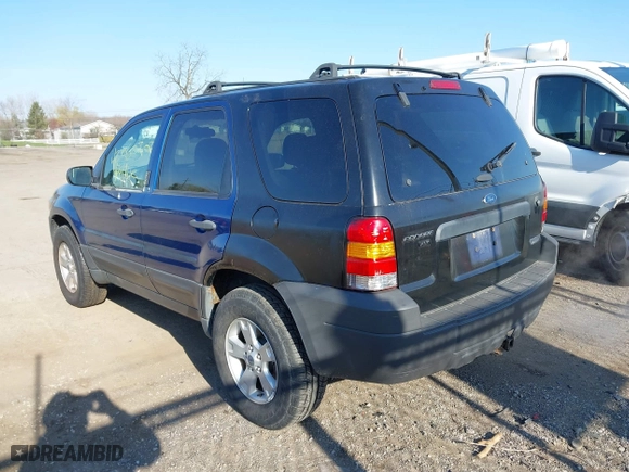 2007 Ford Escape XLT with VIN 1FMYU93137KA13657, listed as a IAAI auction lot 42060707 with 118,580 mi miles. Bid and sale history available at carsss.com. Image 3.