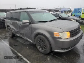 2009 Ford Flex SEL with VIN 2FMEK62C99BB07324, listed as a Copart auction lot 45214875 with 181,008 mi miles and Salvage Title. Bid and sale history available at carsss.com. Image 4.