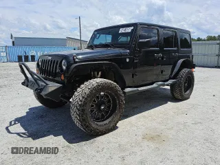 2013 Jeep Wrangler Unlimited Sport z VIN 1C4BJWDG3DL658674, wystawiony jako Copart lot #54851685 z przebiegiem 113 852 mil mil oraz Tytuł czysty. Historia ofert i sprzedaży dostępna na DreamBid. Obrazek 1.