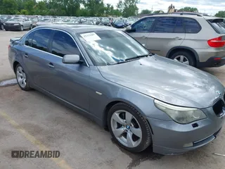 2008 BMW 5 Series 528i with VIN WBANU53558CT13521, listed as a IAAI auction lot 42321007 with 139,994 mi miles and . Bid and sale history available at DreamBid. Image 1.