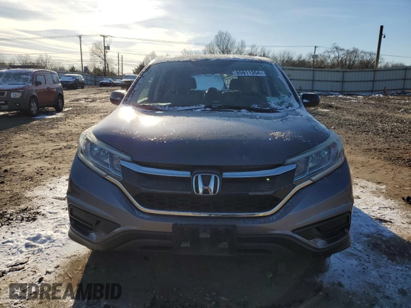 2016 Honda CR-V SE with VIN 5J6RM4H49GL103513, listed as a Copart auction lot 85911354 with 90,434 mi miles and Salvage Title. Bid and sale history available at carsss.com. Image 5.
