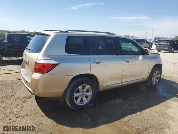 2008 Toyota Highlander with VIN JTEDS41A482019351, listed as a Copart auction lot 48765665 with 171,817 mi miles and Salvage Title. Bid and sale history available at carsss.com. Image 3.