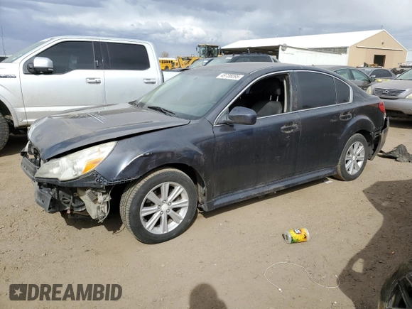 2012 Subaru Legacy Premium with VIN 4S3BMAC67C1013684, listed as a Copart auction lot 49738095 with 183,372 mi miles and Salvage title. Bid and sale history available at DreamBid. Image 1.