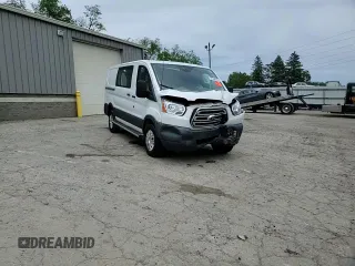 2018 Ford Transit z VIN 1FTYR1YM3JKA92605, wystawiony jako Copart lot #57334985 z przebiegiem 61 538 mil mil oraz Szkoda całkowita • Salvage title. Historia ofert i sprzedaży dostępna na DreamBid. Obrazek 14.