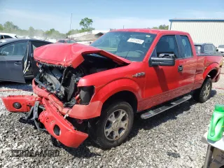 2009 Ford F-150 STX with VIN 1FTRX12W09FA21578, listed as a Copart auction lot 53314845 with 194,882 mi miles and Salvage Title. Bid and sale history available at carsss.com. Image 1.