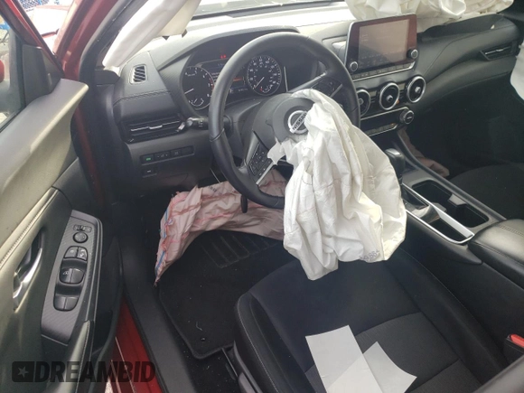 2020 Nissan Sentra SV with VIN 3N1AB8CV3LY270356, listed as a Copart auction lot 50749345 with 35,177 mi miles and Salvage Title. Bid and sale history available at DreamBid. Image 8.