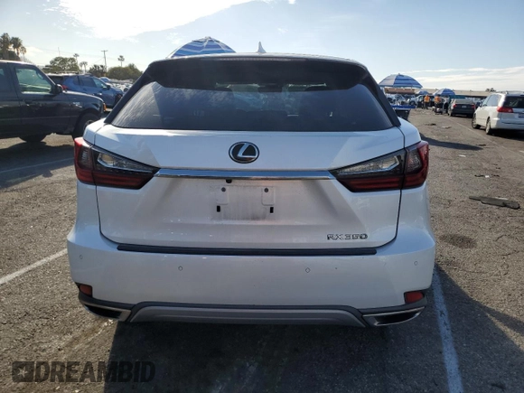 2020 Lexus RX with VIN 2T2AZMAA3LC155530, listed as a Copart auction lot 45463645 with 69,776 mi miles and Salvage Title. Bid and sale history available at carsss.com. Image 6.