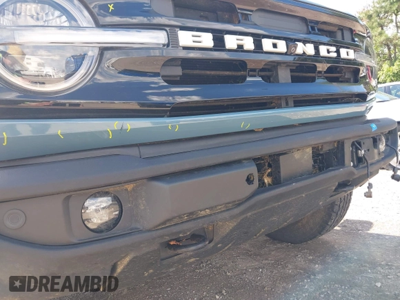 2022 Ford Bronco with VIN 1FMDE5AH3NLA89231, listed as a IAAI auction lot 42399132 with 13,244 mi miles and . Bid and sale history available at DreamBid. Image 18.