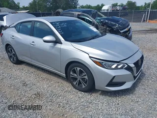 2023 Nissan Sentra SV with VIN 3N1AB8CV8PY295288, listed as a IAAI auction lot 42120157 with 55,318 mi miles. Bid and sale history available at carsss.com. Image 1.