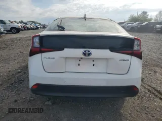 2022 Toyota Prius L Eco with VIN JTDKAMFU4N3164249, listed as a Copart auction lot 47899625 with 75,692 mi miles and Salvage Title. Bid and sale history available at carsss.com. Image 6.