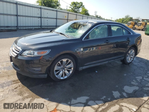 2010 Ford Taurus Limited with VIN 1FAHP2FW3AG164556, listed as a Copart auction lot 62024345 with 153,320 mi miles and Salvage title. Bid and sale history available at DreamBid. Image 1.