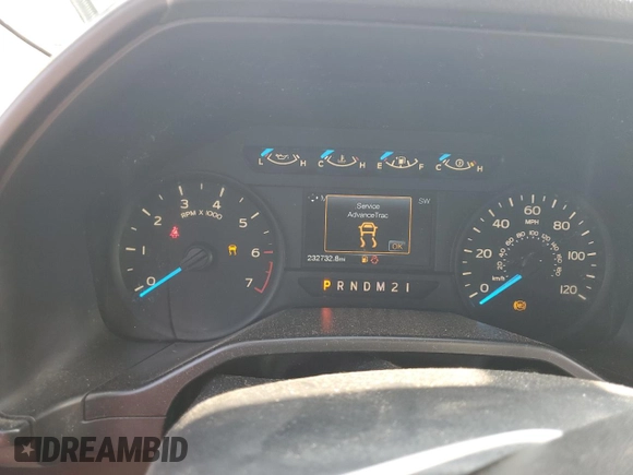 2017 Ford F-150 XL with VIN 1FTEX1EP7HFA81780, listed as a Copart auction lot 62687945 with 232,732 mi miles and Salvage title. Bid and sale history available at DreamBid. Image 9.