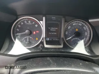 2022 Toyota Tacoma SR with VIN 3TYAX5GN2NT046114, listed as a Copart auction lot 61281875 with 57,726 mi miles and Salvage title. Bid and sale history available at DreamBid. Image 9.