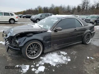 2002 BMW 3 Series M3 with VIN WBSBR93472EX24204, listed as a Copart auction lot 44896205 with 117,184 mi miles and Salvage Title. Bid and sale history available at carsss.com. Image 1.