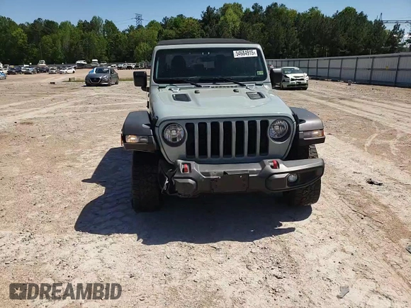 2023 Jeep Gladiator Rubicon с VIN 1C6JJTBG2PL542178, выставлен на аукционе Copart как лот 54684915 с пробегом 24 687 миль миль и Списание • Salvage title. История ставок и продаж доступна на DreamBid. Изображение 13.
