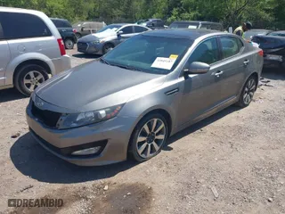 2012 Kia Optima SX with VIN 5XXGR4A64CG031334, listed as a IAAI auction lot 42045187 with 251,069 mi miles. Bid and sale history available at carsss.com. Image 2.