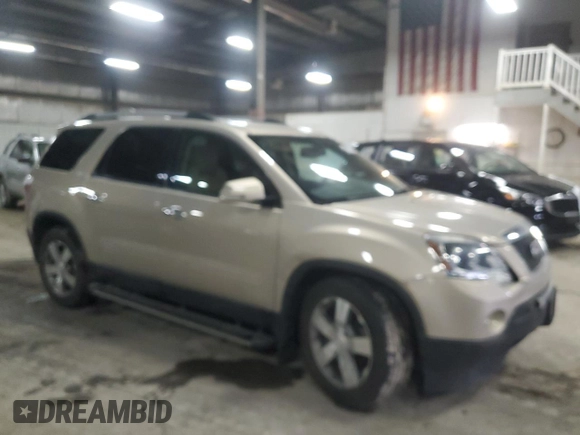 2011 GMC Acadia SLT1 with VIN 1GKKRRED6BJ191424, listed as a Copart auction lot 48053595 with 127,831 mi miles and Salvage Title. Bid and sale history available at carsss.com. Image 4.