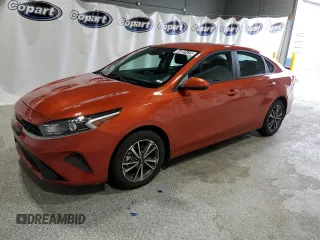 2023 Kia Forte LXS with VIN 3KPF24AD0PE552502, listed as a Copart auction lot 54591415 with 61,400 mi miles and Clean Title. Bid and sale history available at carsss.com. Image 1.