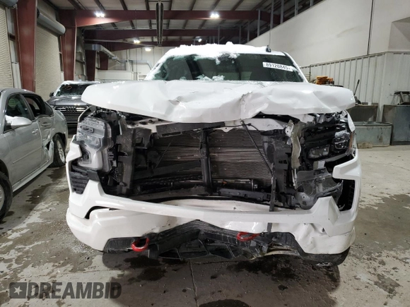 2023 Chevrolet Silverado 1500 RST with VIN 1GCUDEE84PZ170062, listed as a Copart auction lot 89120845 with 25,195 mi miles and Salvage Title. Bid and sale history available at DreamBid. Image 5.