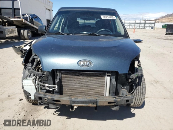 2011 Kia Soul + with VIN KNDJT2A2XB7249309, listed as a Copart auction lot 50217005 with 108,184 mi miles and Salvage Title. Bid and sale history available at carsss.com. Image 5.