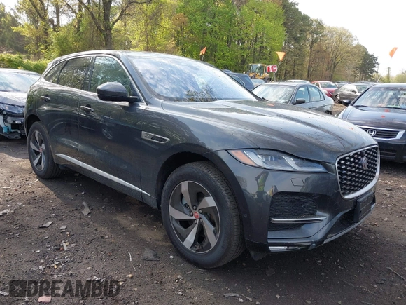 2021 Jaguar F-Pace S with VIN SADCJ2EX1MA672696, listed as a IAAI auction lot 41978596 with 11,136 mi miles and . Bid and sale history available at DreamBid. Image 1.