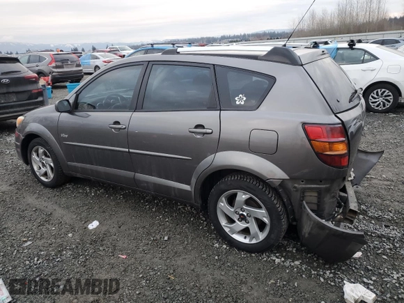 2005 Pontiac Vibe with VIN 5Y2SM66885Z447837, listed as a Copart auction lot 45641905 with Not provided miles and Salvage title. Bid and sale history available at DreamBid. Image 2.