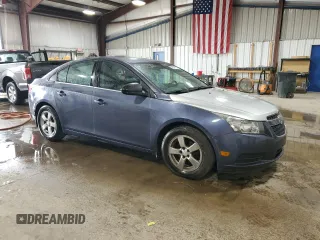 2014 Chevrolet Cruze 1LT with VIN 1G1PC5SB7E7423053, listed as a Copart auction lot 53845415 with 147,741 mi miles and Salvage Title. Bid and sale history available at carsss.com. Image 4.