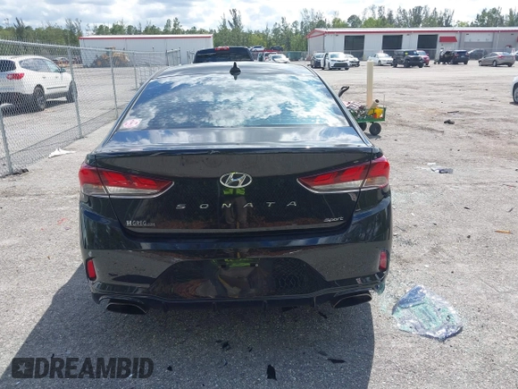 2018 Hyundai Sonata SEL with VIN 5NPE34AF3JH647018, listed as a IAAI auction lot 41687419 with 97,561 mi miles and . Bid and sale history available at DreamBid. Image 16.