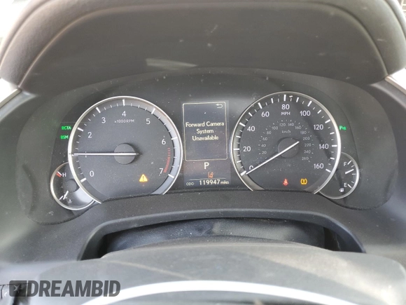 2017 Lexus RX with VIN JTJBZMCA6H2017585, listed as a Copart auction lot 49061465 with 119,947 mi miles and Salvage Title. Bid and sale history available at carsss.com. Image 9.