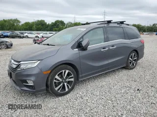2018 Honda Odyssey Elite z VIN 5FNRL6H98JB078520, wystawiony jako Copart lot #58390115 z przebiegiem 107 504 mil mil oraz Szkoda całkowita • Salvage title. Historia ofert i sprzedaży dostępna na DreamBid. Obrazek 1.