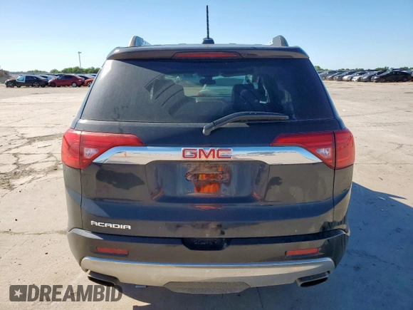 2019 GMC Acadia Denali with VIN 1GKKNPLSXKZ211810, listed as a Copart auction lot 57530605 with 90,313 mi miles and Salvage title. Bid and sale history available at DreamBid. Image 6.