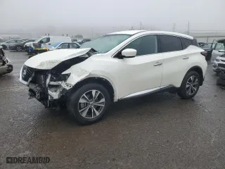 2021 Nissan Murano S with VIN 5N1AZ2AS2MC105516, listed as a Copart auction lot 45148635 with 32,979 mi miles and Salvage Title. Bid and sale history available at carsss.com. Image 1.