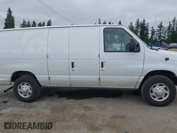 2013 Ford Econoline Cargo Commercial with VIN 1FTNS2EW7DDB36925, listed as a IAAI auction lot 42501020 with 250,315 mi miles and . Bid and sale history available at DreamBid. Image 13.