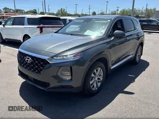 2019 Hyundai Santa Fe SE with VIN 5NMS23AD6KH135184, listed as a Copart auction lot 55706565 with 196,819 mi miles and Clean Title. Bid and sale history available at carsss.com. Image 2.