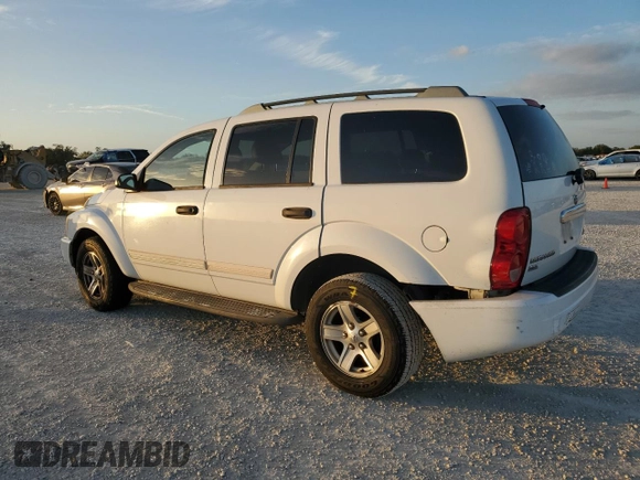 2005 Dodge Durango SLT с VIN 1D4HD48D25F587315, выставлен на аукционе Copart как лот 81056954 с пробегом Не указан миль и Списание • Salvage title. История ставок и продаж доступна на DreamBid. Изображение 2.