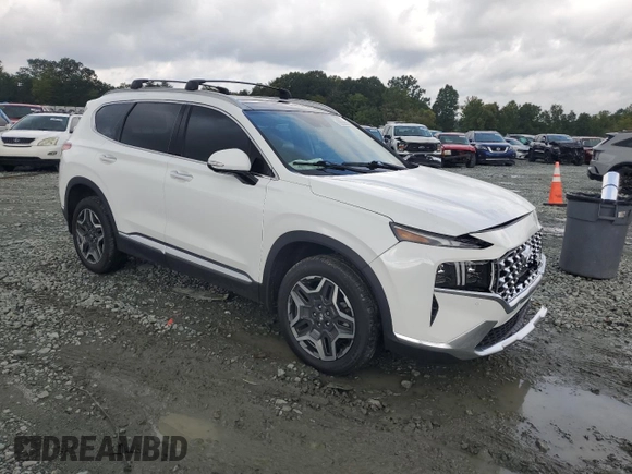 2023 Hyundai Santa Fe Hybrid Limited with VIN 5NMS5DA15PH012681, listed as a Copart auction lot 72999944 with 26,761 mi miles and Salvage Title. Bid and sale history available at carsss.com. Image 4.