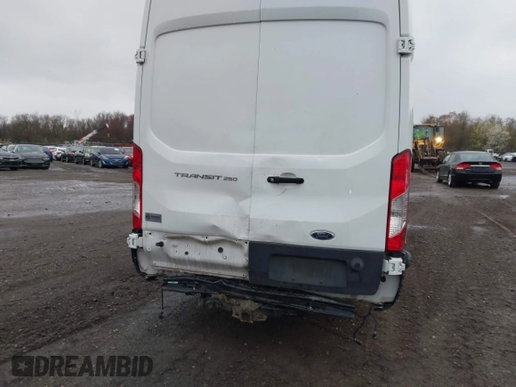 2019 Ford Transit with VIN 1FTYR3XM3KKB79919, listed as a IAAI auction lot 41882092 with 104,494 mi miles and . Bid and sale history available at DreamBid. Image 6.
