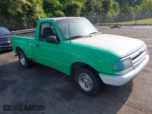 1993 Ford Ranger Splash with VIN 1FTCR10A0PPB63332, listed as a IAAI auction lot 42161681 with 50,886 mi miles. Bid and sale history available at carsss.com. Image 1.