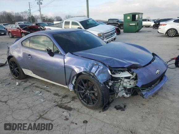 2023 Toyota GR86 Premium with VIN JF1ZNBF1XP8750107, listed as a Copart auction lot 85608874 with 14,802 mi miles and Salvage Title. Bid and sale history available at carsss.com. Image 4.