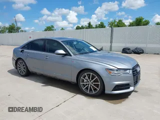 2018 Audi A6 Premium Plus with VIN WAUG3AFC8JN040213, listed as a IAAI auction lot 42596107 with 68,353 mi miles and . Bid and sale history available at DreamBid. Image 1.