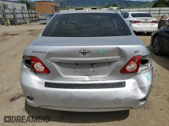 2010 Toyota Corolla with VIN 1NXBU4EE2AZ361115, listed as a Copart auction lot 52734355 with 130,413 mi miles and Salvage Title. Bid and sale history available at carsss.com. Image 6.
