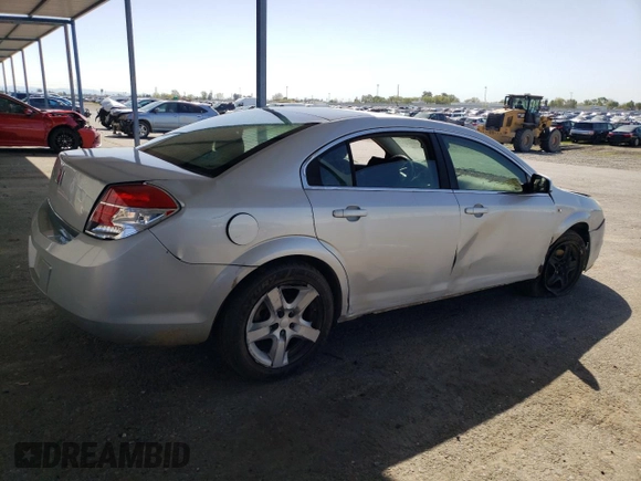 2009 Saturn Aura XE with VIN 1G8ZS57B99F182341, listed as a Copart auction lot 51258495 with 117,670 mi miles and Salvage Title. Bid and sale history available at DreamBid. Image 3.